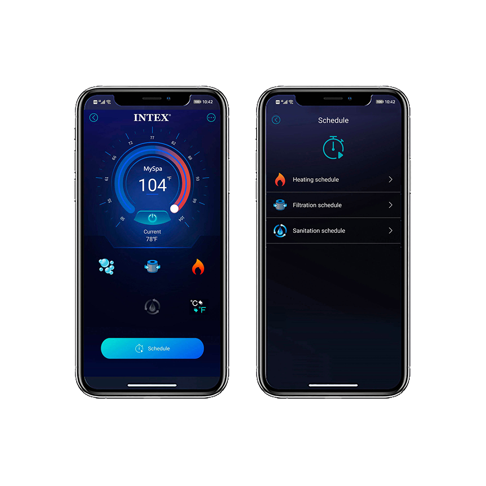 Spa gonflable Chevron 4 places